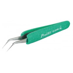 Pince brucelle ESD à bec courbé - 1