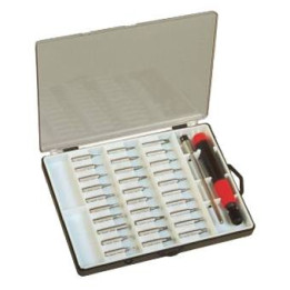 Coffret tournevis avec 30 embouts