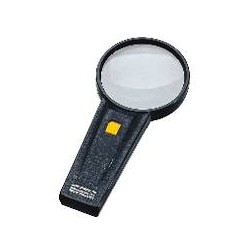 Loupe à main Ø 70 mm avec éclairage (x3) - 1