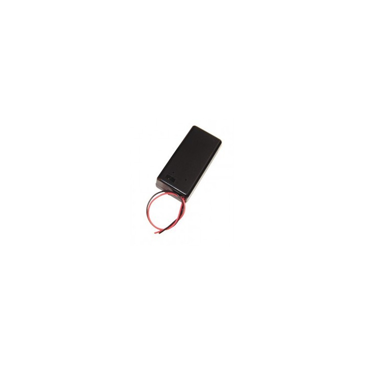 Boîtier coupleur de 1 pile  9V