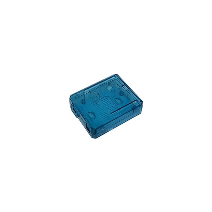 Boîtier transparent bleu pour Arduino®