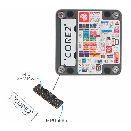 Module Core2 du kit ESP32 IoT K010 Module Core2 du kit ESP32 IoT K010
