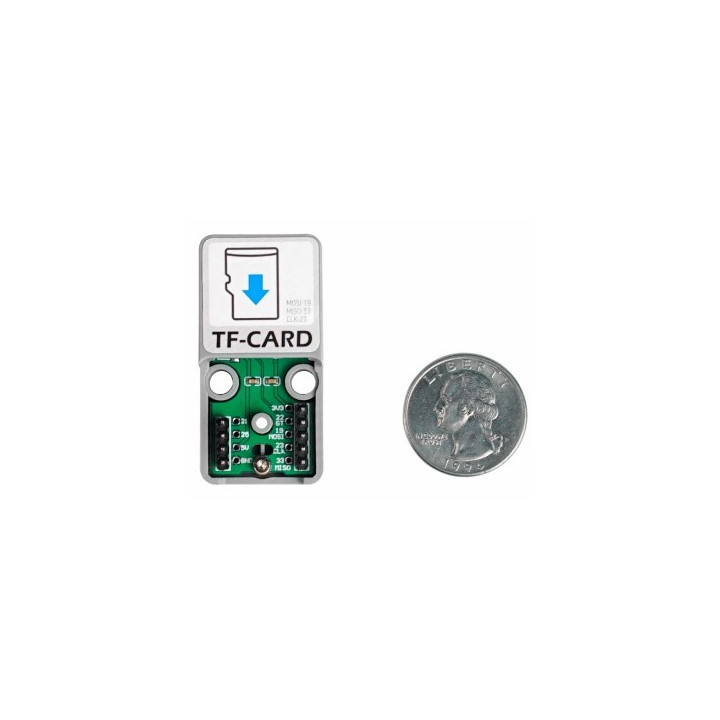 Idée des dimensions du module de développement IoT ATOM TF-Card K044