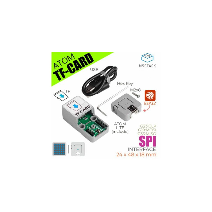 Détail du module de développement IoT ATOM TF-Card K044