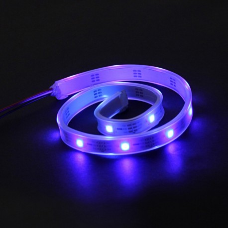 Autre exemple d'utilisation du ruban à Leds RVB adressables (100 cm) 13406