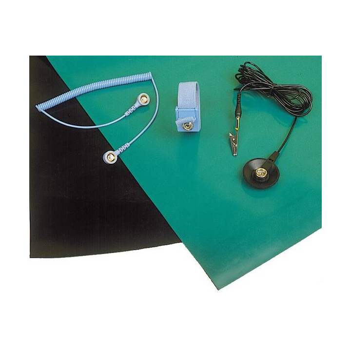 Kit tapis de table antistatique 60 x 80 cm