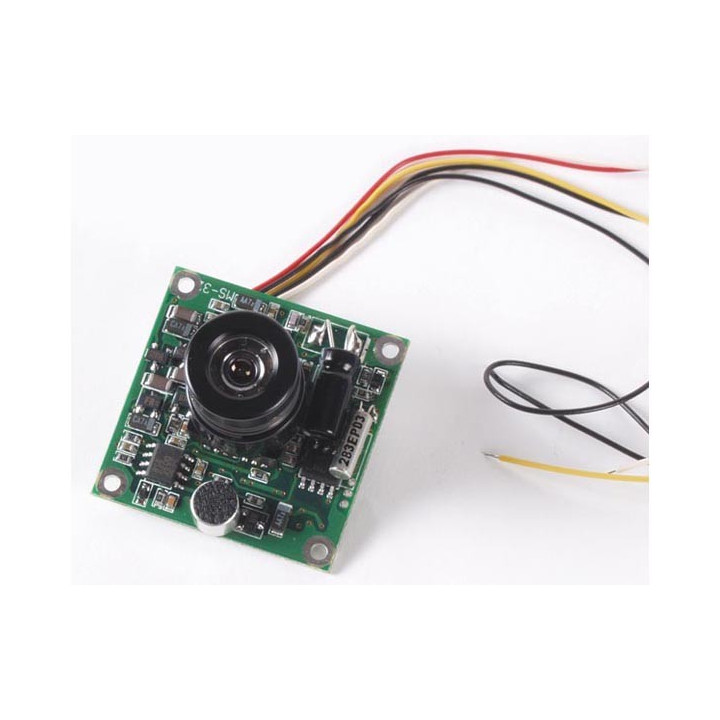 Caméra CCD couleur avec audio