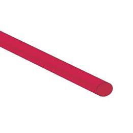 Gaine thermo rétractable 4.8mm (rouge)