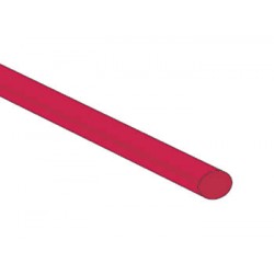 Gaine thermo rétractable 4.8mm (rouge)