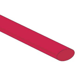Gaine thermo rétractable 9.5mm (rouge)