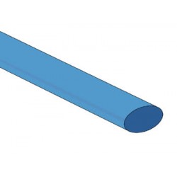 Gaine thermo rétractable 9.5mm (bleue)