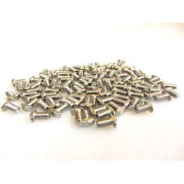 Pack de 100 vis M3 avec tête type aile d'avion spécialement conçues pour l'assemblage des profilés Makerbeam.