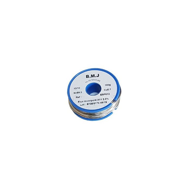 Bobine de soudure sans plomb (Sn 99,3% - Cu 7%)
