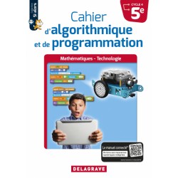 Cahier d'algorithmique et de programmation (5e)