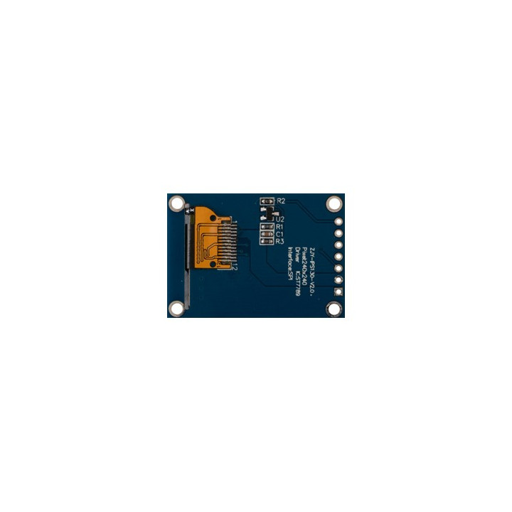 Face arrière de l'afficheur TFT IPS 1,3" à interface SPI Joy-IT SBC01