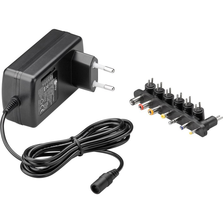 Bloc secteur multi tension 9-24Vcc (24W)  - 1