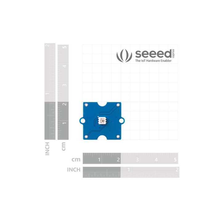 Dimensions du module Grove Led RVB (WS2813