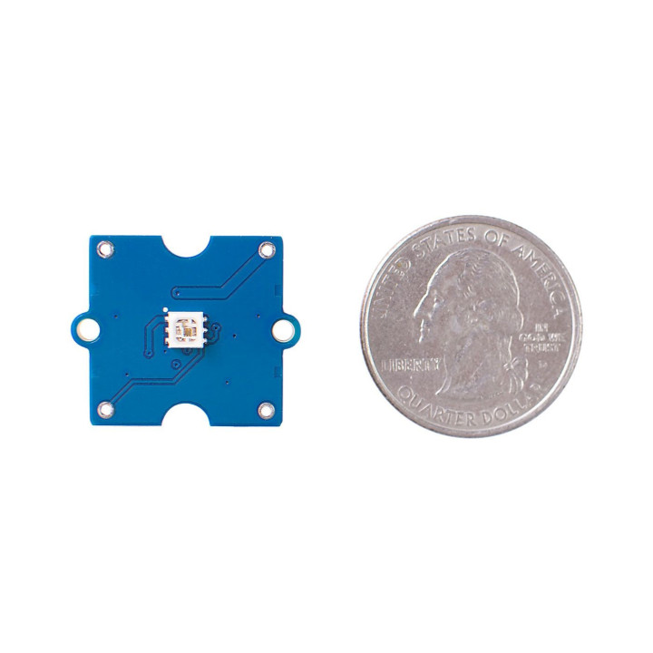 Comparaison dimensions du module Grove Led RVB
