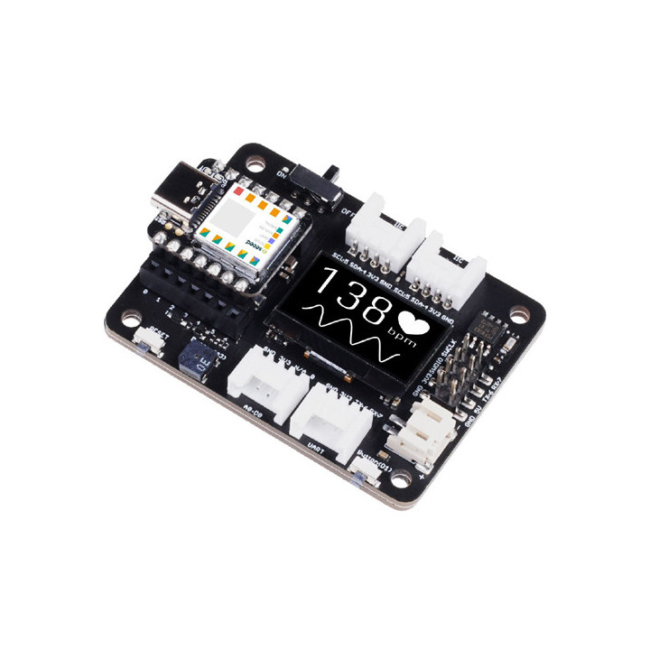Carte expansion XIAO 103030356 utilisée avec un module Seeeduino XIAO