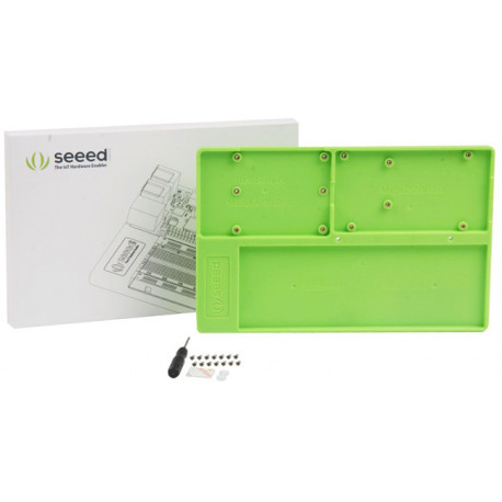Détail du contenu du support d'expérimentation Seeed Studio 114992045 pour Arduino® et Raspberry Pi
