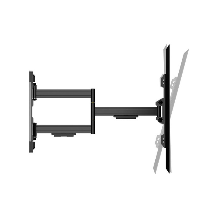 Réglage tilt du support mural orientable à longue course de débattement pour TV (37"-70")
