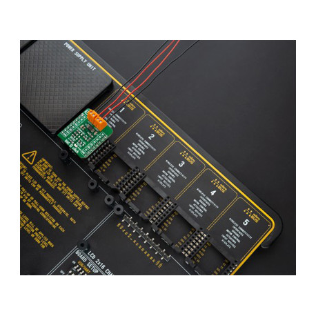 Utilisation du module convertisseur DAC 9 click MIKROE-4332 Utilisation du module convertisseur DAC 9 click MIKROE-4332