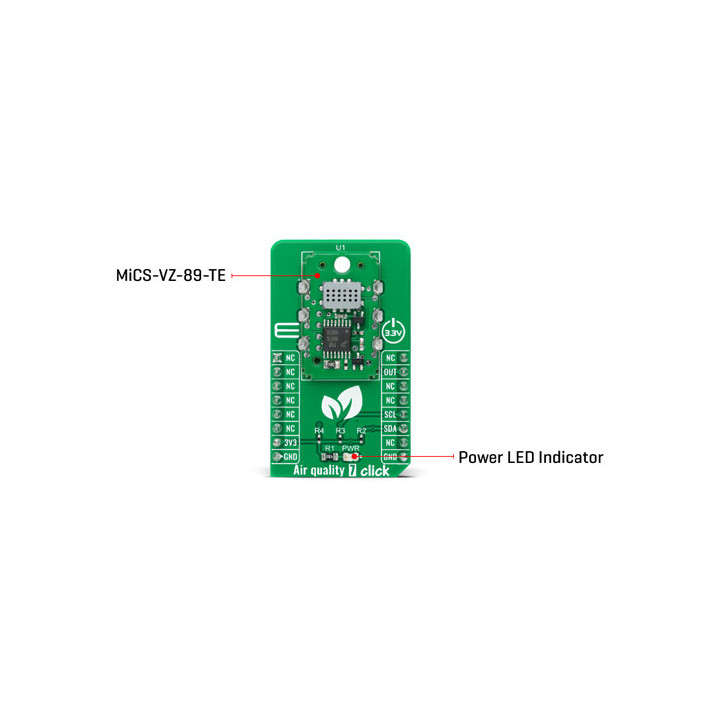 Détail du module module Air quality 11 click MIKROE-4196