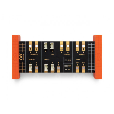 Détail de la platine Science Carrier du kit Arduino® Science Kit Physics Lab AKX00014