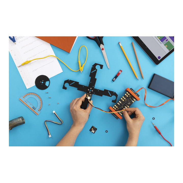 Exemple de réalisation avec le kit Arduino® Science Kit Physics Lab AKX00014