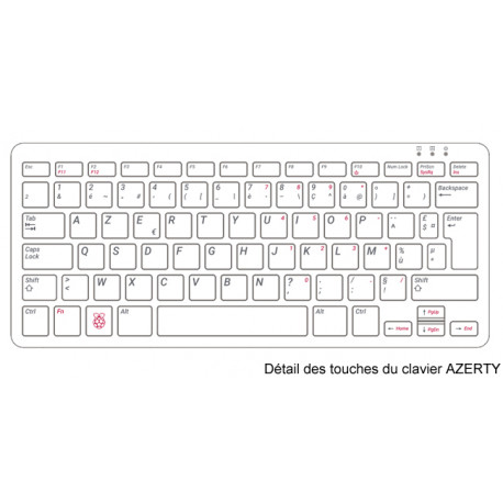 Kit Raspberry Pi 400 Clavier Azerty Fr Kit Raspberry Pi 400 Clavier Azerty Fr