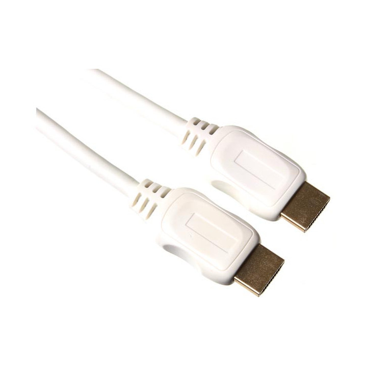 Cordon HDMI droit (1,5 m) - blanc