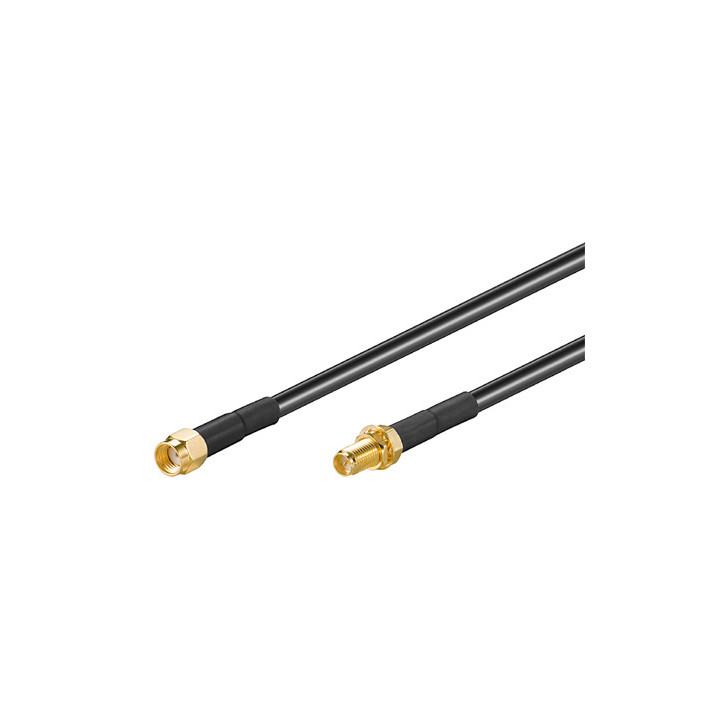 Rallonge RP SMA mâle - RP SMA femelle 3m