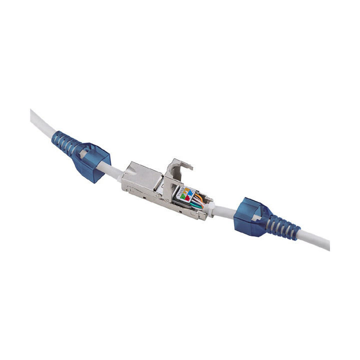 Prolongateur de câbles Cat6A sans outils  - 2