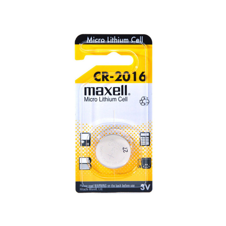 Pile Lithium 3V type CR2016 (1 pc)  - 1