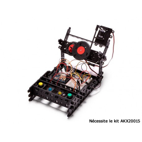 Exemple de projet du pack Arduino® CTC GO! Motions Expansion Pack AKX00021