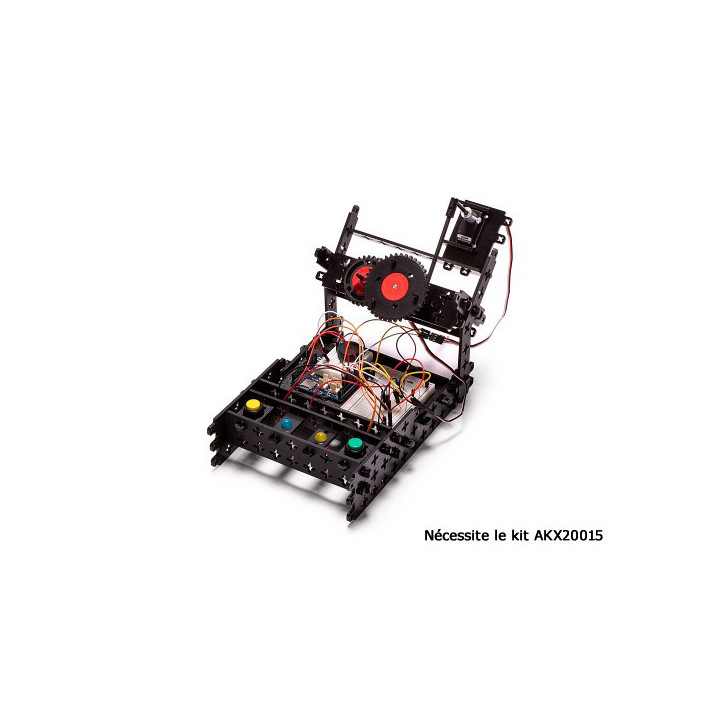 Exemple de projet du pack Arduino® CTC GO! Motions Expansion Pack AKX00021