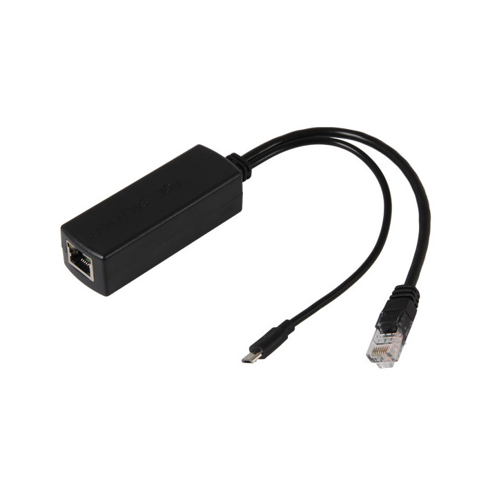 Alimentation PoE Micro USB pour Raspberry Pi 3B+