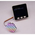 Exemple d'utilisation de la matrice Hexagonale à Leds RVB compatible Grove A045 Exemple d'utilisation de la matrice Hexagonale à Leds RVB compatible Grove A045