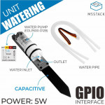 Détail du capteur d'humidité de sol avec pompe à eau Détail du capteur d'humidité de sol avec pompe à eau