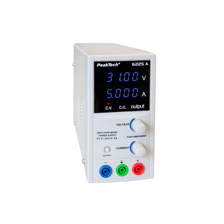 Alimentation de labo (0-30V-0-5A) P 6225 A