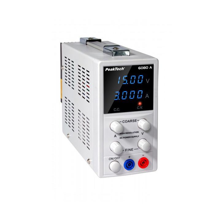 Alimentation de labo (0-15V/0-3A) P 6080 A