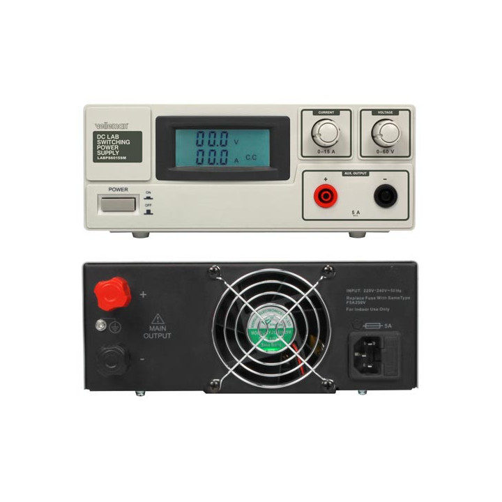 Alimentation de labo (0-60V/0-15A)  - 2