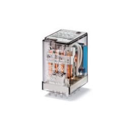 Relais puissance finder 55.14 - 24Vac (4 RT) - 7A/250VAC