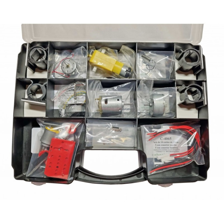 Contenu Kit d'initiation robotique MADU-02