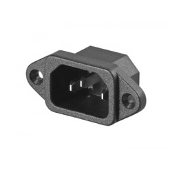 Embase IEC mâle pour châssis