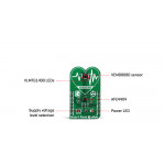 Détail du capteur de pulsations Heart rate 7 click Détail du capteur de pulsations Heart rate 7 click