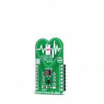 Vue de côté du capteur de pulsations Heart rate 5 click Vue de côté du capteur de pulsations Heart rate 5 click