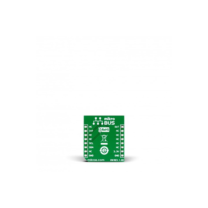 Vue arrière du capteur de geste IR Gesture click - MIKROE-2086