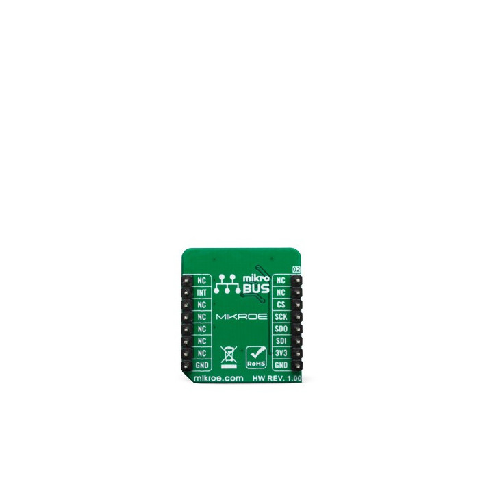 Vue arrière du gyroscope Gyro 4 Click Board MIKROE-3661