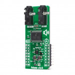 Vue de côté du contrôleur de volume numérique Volume Click MIKROE-4450 Vue de côté du contrôleur de volume numérique Volume Click MIKROE-4450